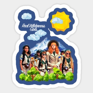 Real Wilderness Girls Sticker